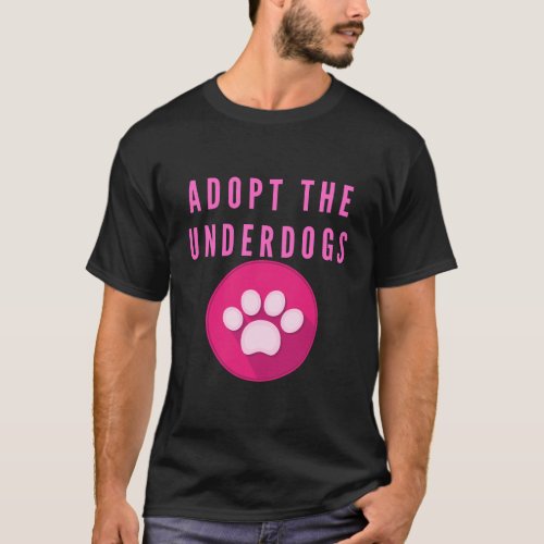 Funny Cute Care Boxer Rescue Adopt The Underdog Pe T_Shirt