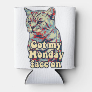 Funny cute cat meme for cat lovers & kitty owners can cooler