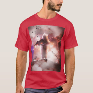 Funny Cute Cat Playing Violin T-Shirt