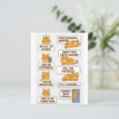"Funny & Cute Cat Stickers – Scrapbook & Craft Use (Standing Front)