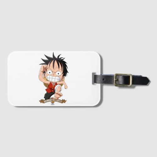 Funny cute character 14 luggage tag