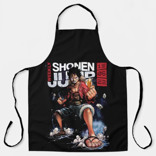 Funny cute character 3 apron