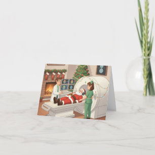 Funny/Cute Christmas Card for MRI/CT Techs