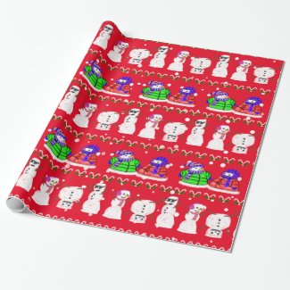 Funny Cute Christmas Snowmen