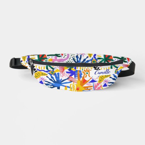 Funny Cute Colorful Shape Doodles Personalized Fanny Pack