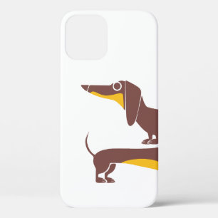 Funny cute dachshund for long dog parent iPhone 12 pro case