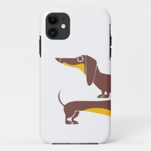 Funny cute dachshund for long dog parent iPhone 11 case