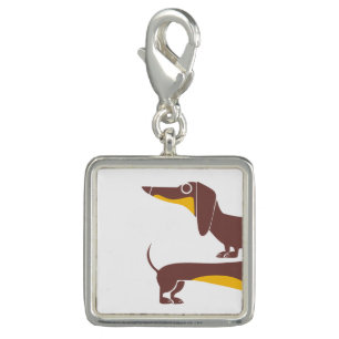 Funny cute dachshund for long dog parent charm
