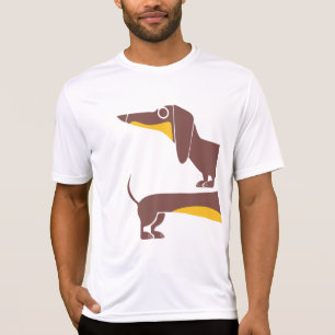 Funny cute dachshund for long dog parent T-Shirt