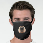 Funny Cute Dog Nose Face Mask (Worn Him)