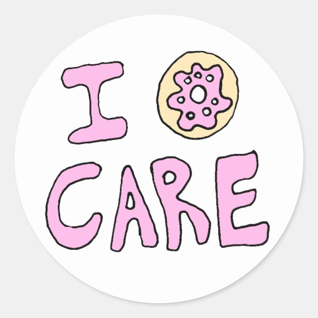 Funny Cute Donut Stickers (Front)