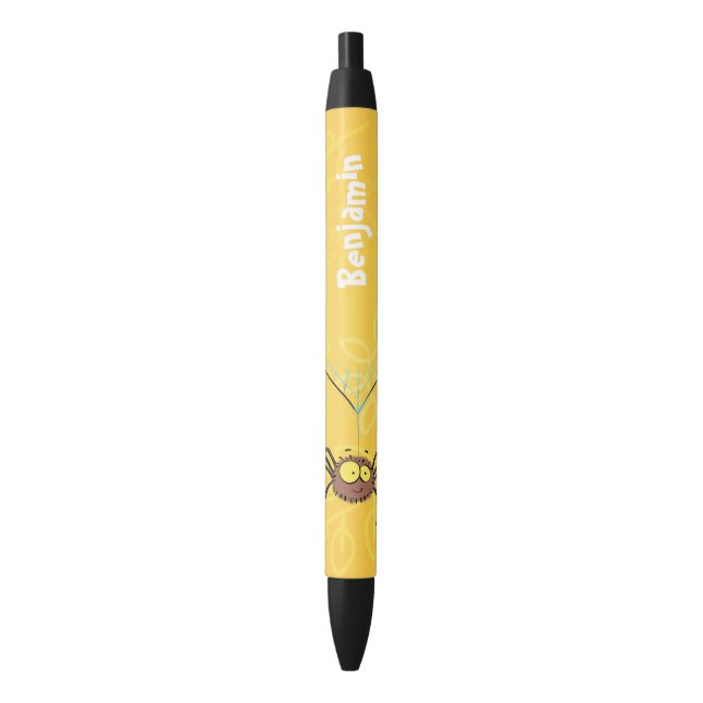 Funny cute fluffy spider cartoon pen (Front Vertical)
