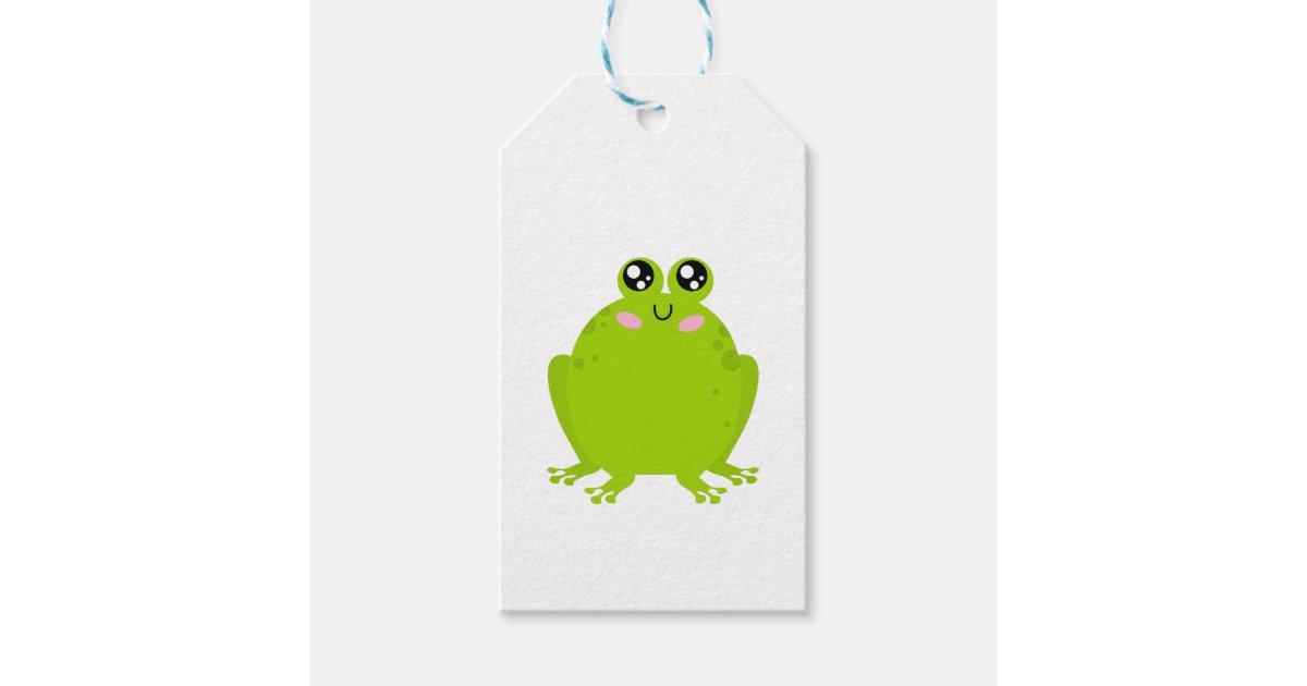 Funny Cute Frog Gift Tags