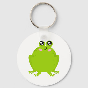 Funny Cute Frog Keychain