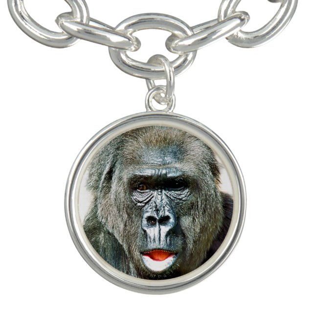 FUNNY CUTE GORILLA BRACELET (Design)