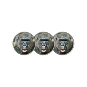 FUNNY CUTE GORILLA GOLF BALL MARKER