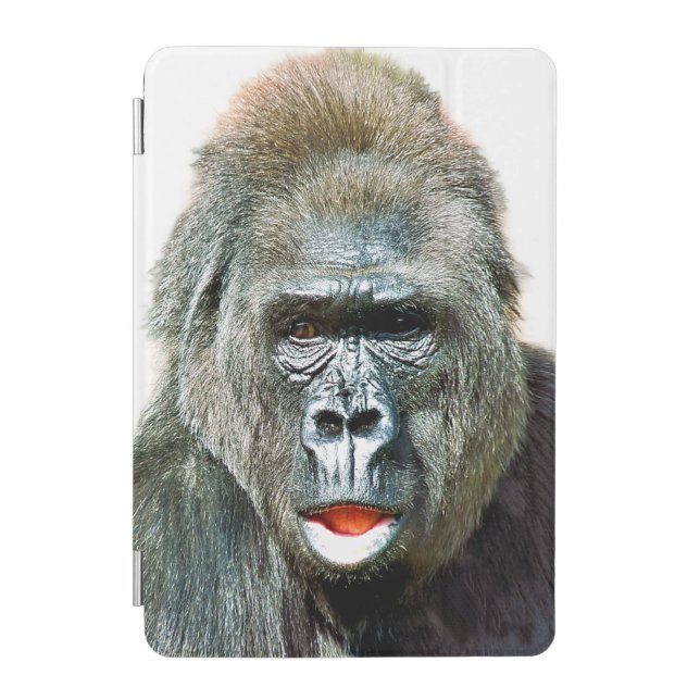 FUNNY CUTE GORILLA iPad MINI COVER (Front)