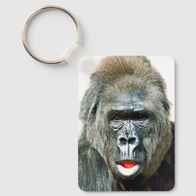 FUNNY CUTE GORILLA KEYCHAIN (Front)