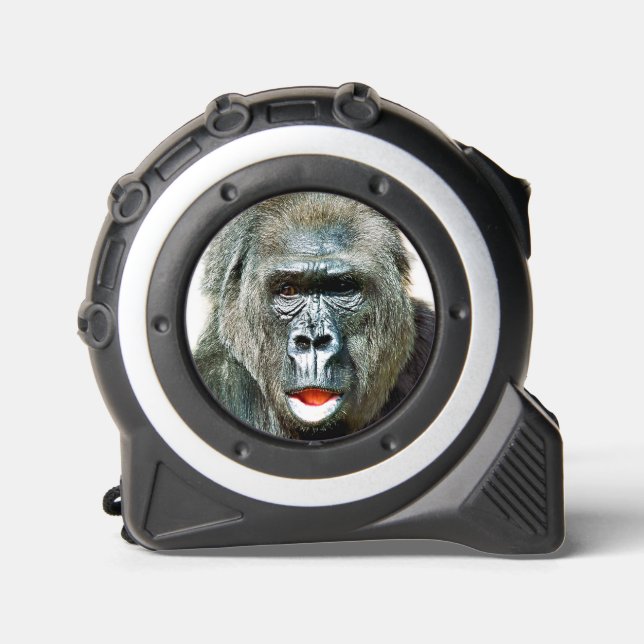 FUNNY CUTE GORILLA TAPE MEASURE (Front)