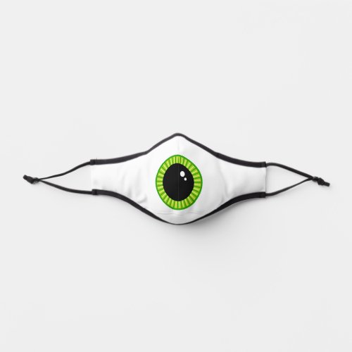 Funny Cute Green Eyeball Premium Face Mask