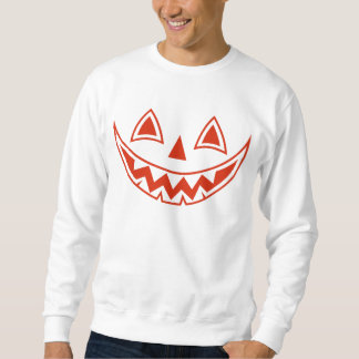 Funny, Cute Grinning Pumpkin Halloween Sweatshirt