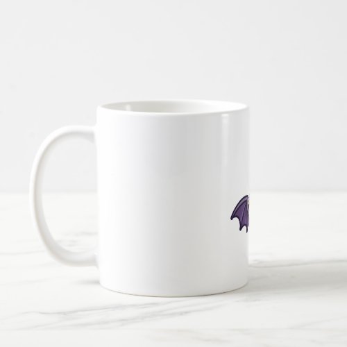 Funny Cute Halloween Bat Unicorn Head Coffee Mug