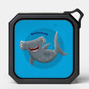 Funny cute Hammerhead shark cartoon Bluetooth Speaker