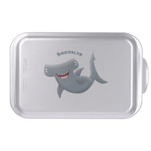 Funny cute Hammerhead shark cartoon Cake Pan