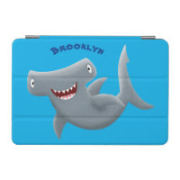 Funny cute Hammerhead shark cartoon