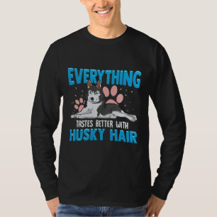 Funny Cute Husky Puppy Husky Dogs T-Shirt