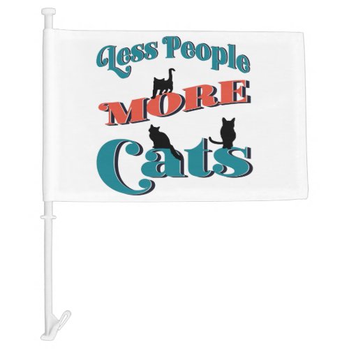 Funny Cute Kitten Cat Car Flag