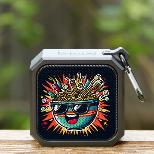Funny Cute Noodle Cartoon Ramen Bowl Bluetooth Speaker