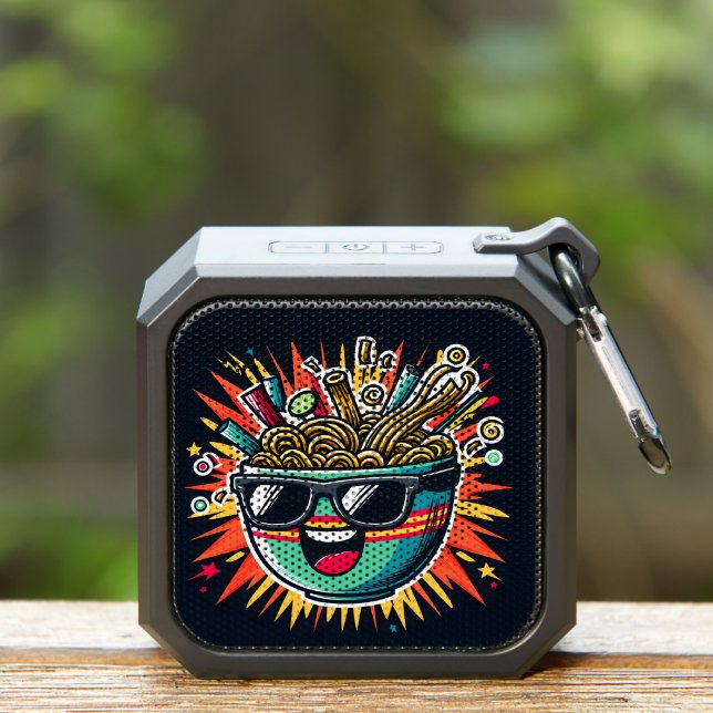 Funny Cute Noodle Cartoon Ramen Bowl Bluetooth Speaker (Insitu(Outdoor))