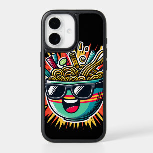 Funny Cute Noodle Cartoon Ramen Bowl iPhone 17 Case