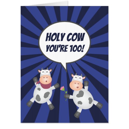 Funny Cute Over The Hill Birthday Card