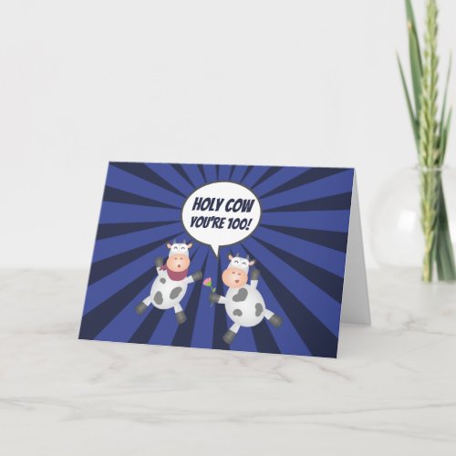 Funny Cute Over The Hill Birthday Card