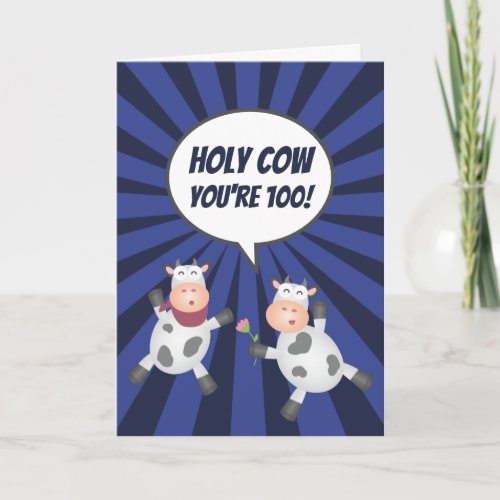 Funny Cute Over The Hill Birthday Card