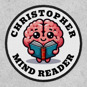 Funny Cute Personalized Mind Reader Clothing Patch