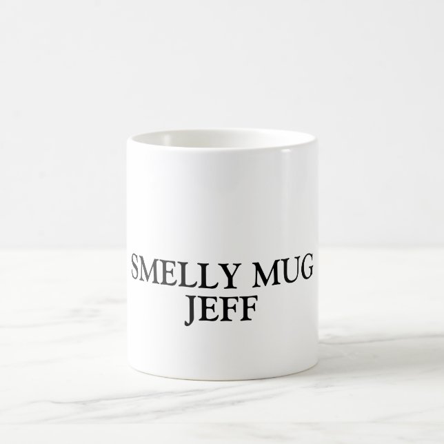 Funny cute personalized names on  coffee mug (Center)