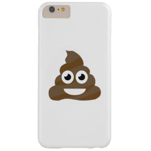 Funny Cute Poop Emoji Barely There iPhone 6 Plus Case