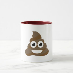 Funny Cute Poop Emoji Mug
