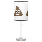 Funny Cute Poop Emoji Table Lamp (Left)