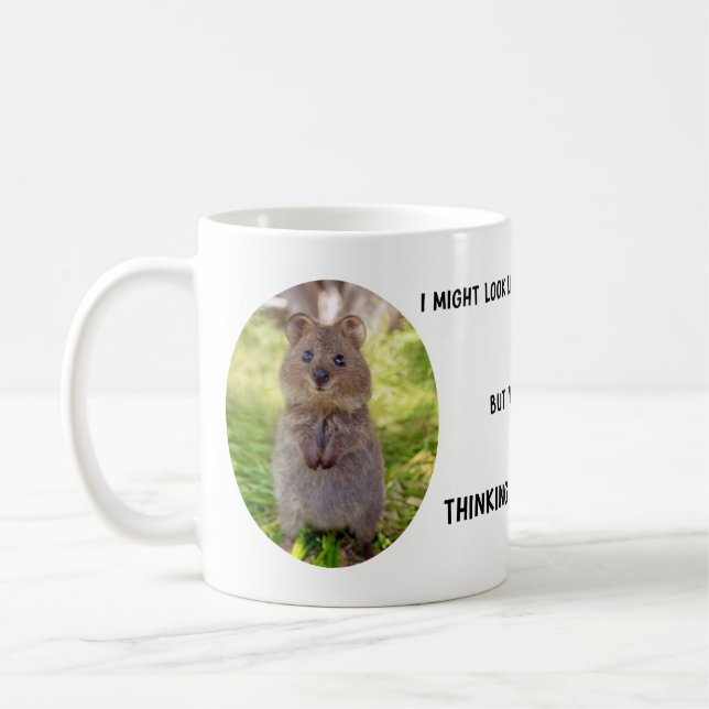 Funny Cute Quokka Australia Mug (Left)