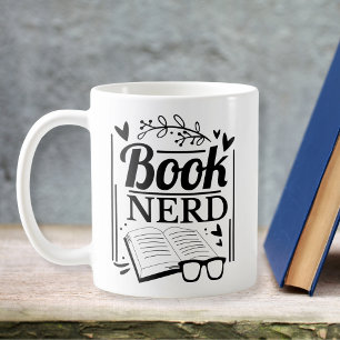 Funny Cute Quote Book Nerd Coffee Mug