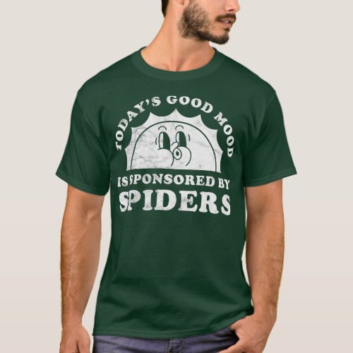 Funny Cute Retro Vintage Spiders or Spider  T_Shirt