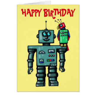 Happy birthday robot pdf writer