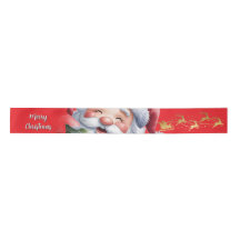 Funny Cute Santa & Typography