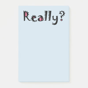 Funny Cute Sarcastic Office Sticky Post-It Notes