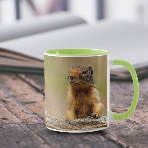 Funny Cute Saucy Columbian Ground Squirrel Mug