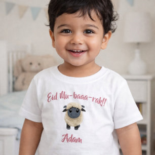 Funny cute Sheep Eid Adha funny Baby Clothes  T-Shirt